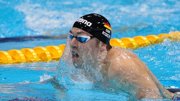 Marco Koch, Schwimmer