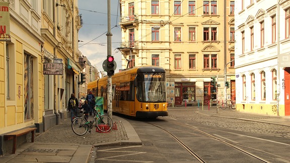 Straßenbahnlinie 13 in Dresden